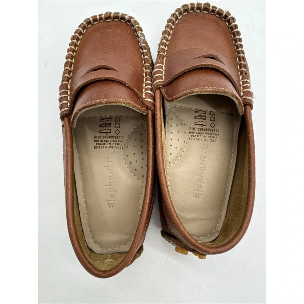 Elephantito Boys Alex Driver Loafer Size 10